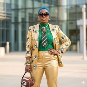 Handcrafted Luxury Fashion Necktie Necklace 📿 (PACKERS)